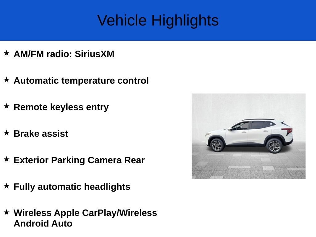 New 2026 Chevrolet Trax LT SUV
