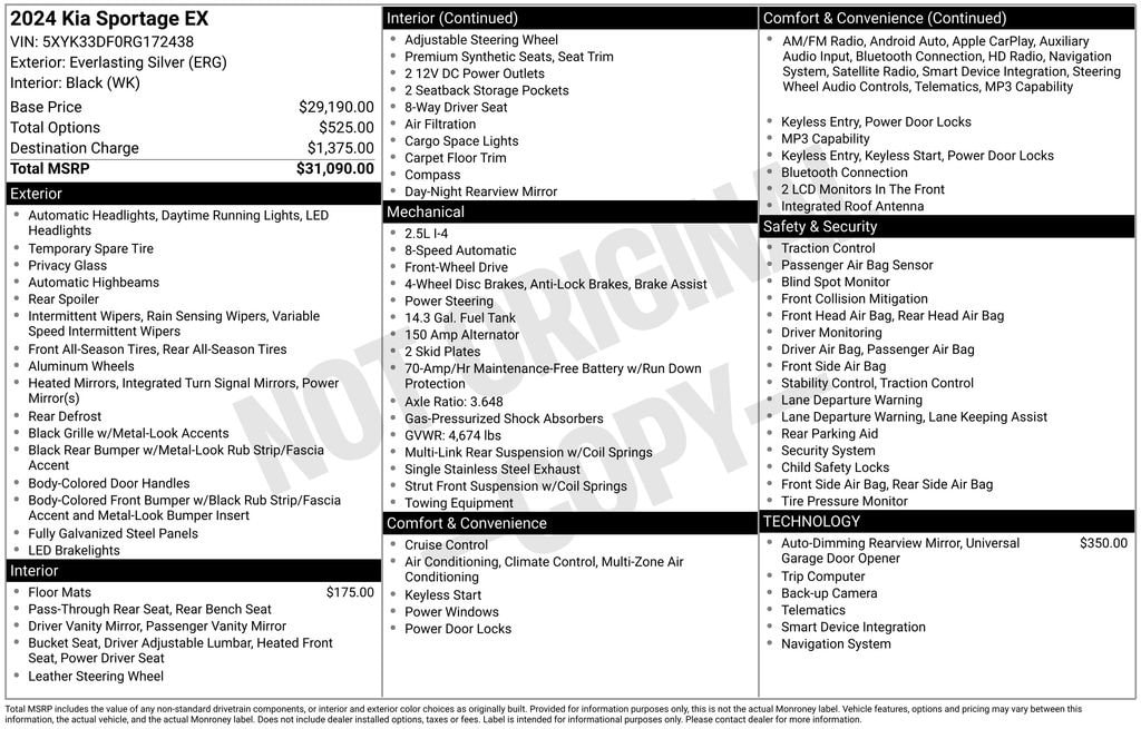 Used 2024 Kia Sportage EX SUV