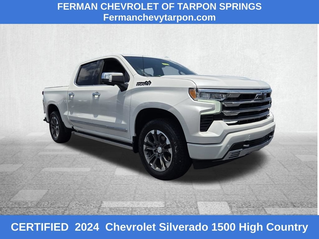 Certified 2024 Chevrolet Silverado 1500 High Country Truck Crew Cab