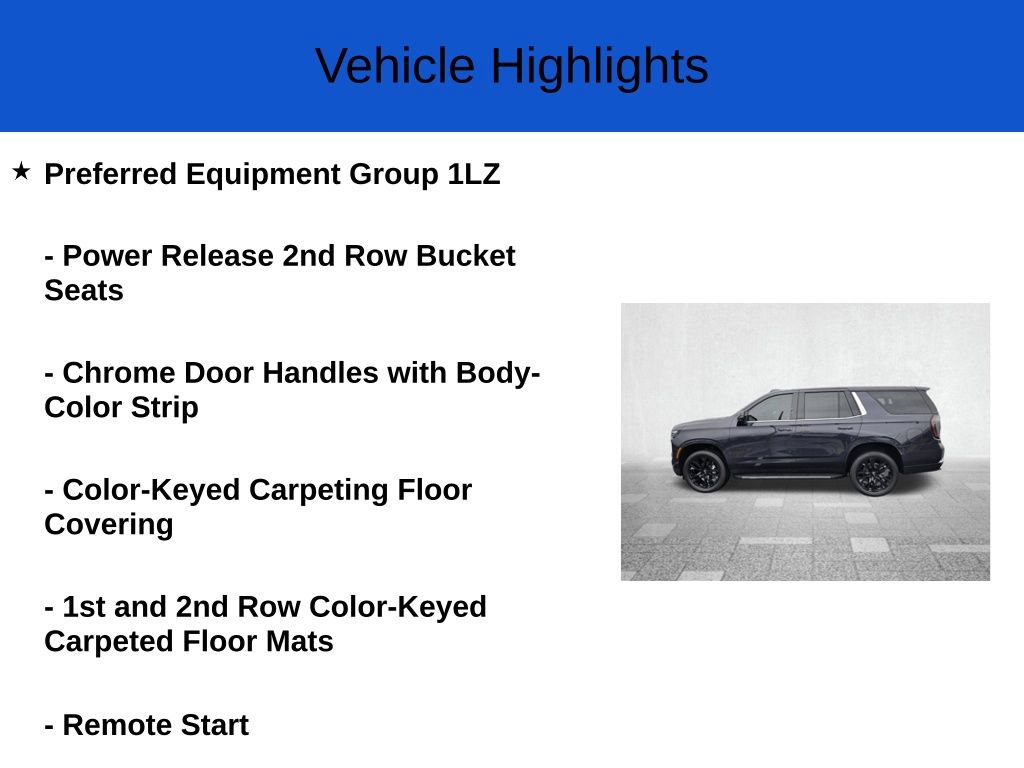 New 2026 Chevrolet Tahoe Premier SUV