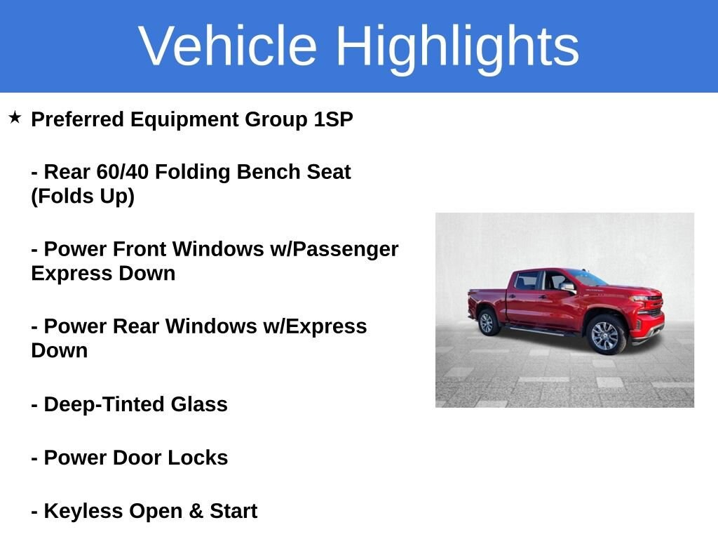 Certified 2021 Chevrolet Silverado 1500 RST Truck Crew Cab