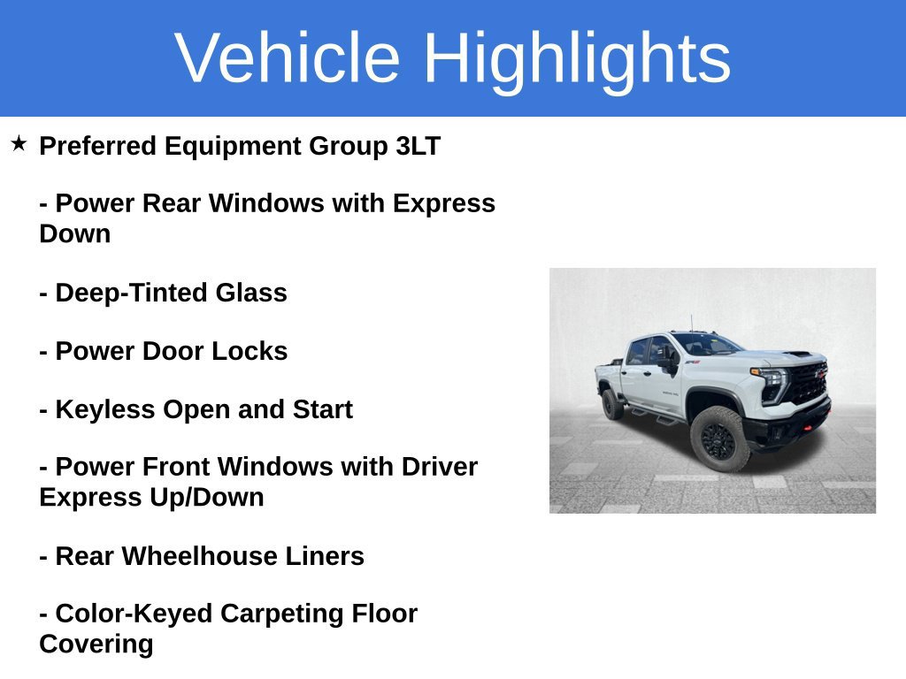 Certified 2025 Chevrolet Silverado 2500 HD ZR2 Truck Crew Cab