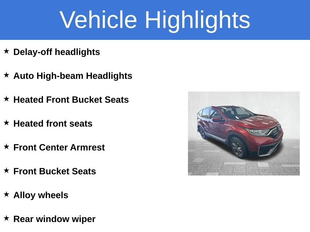 Certified 2021 Honda CR-V EX 2WD SUV