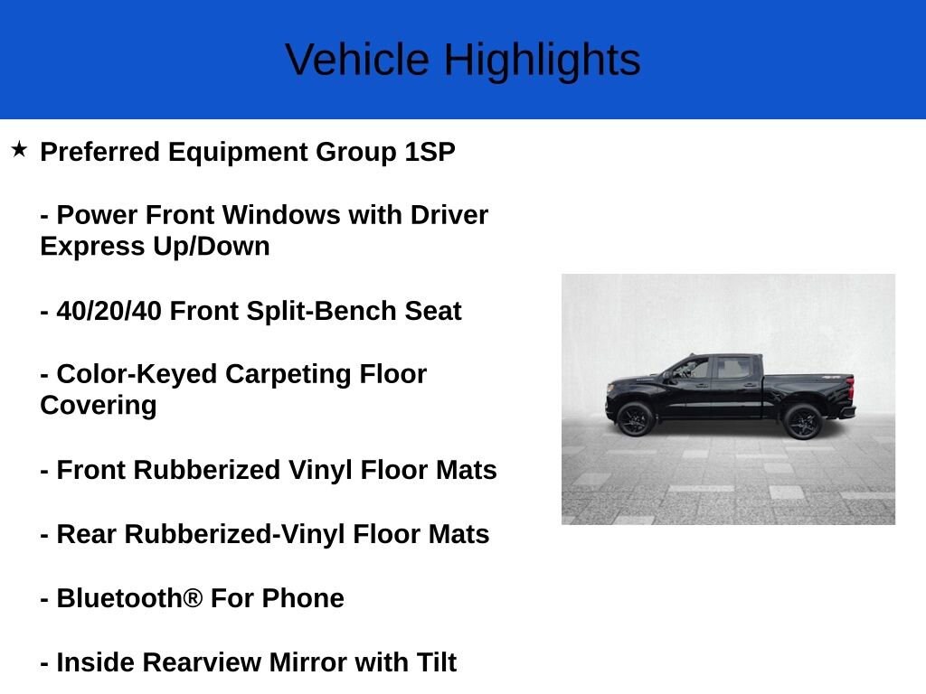 New 2026 Chevrolet Silverado 1500 RST Truck Crew Cab