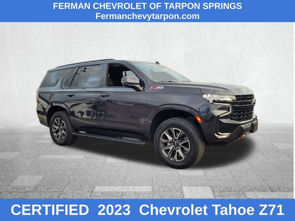 Certified 2023 Chevrolet Tahoe Z71 SUV