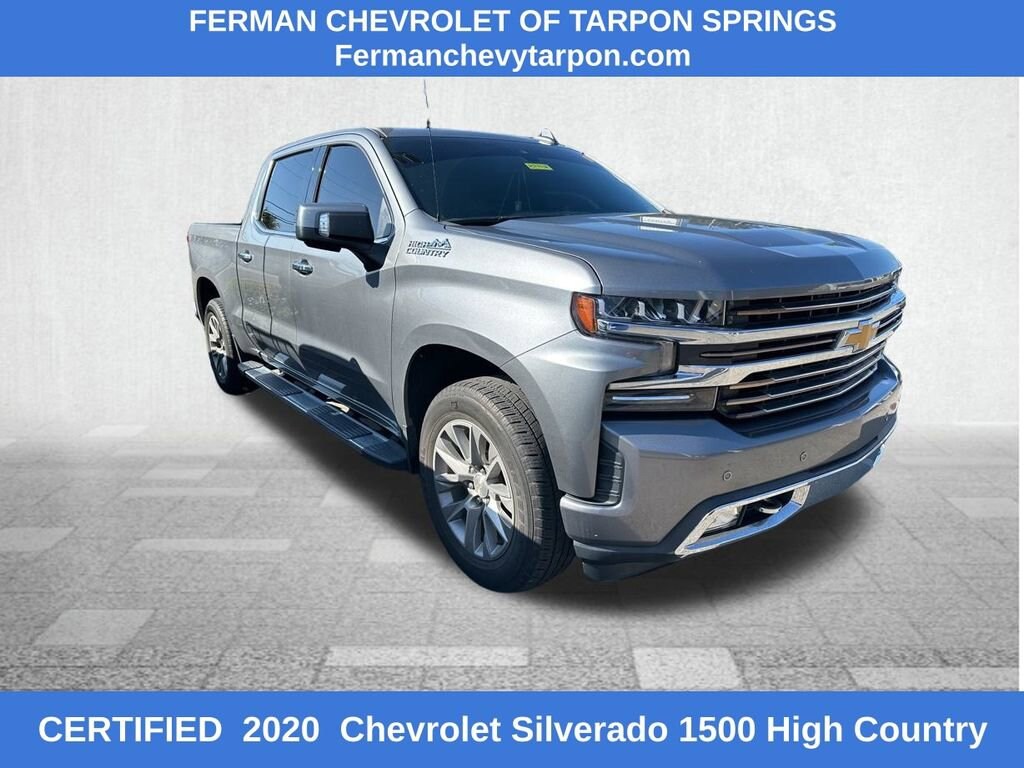 Certified 2020 Chevrolet Silverado 1500 High Country Truck Crew Cab