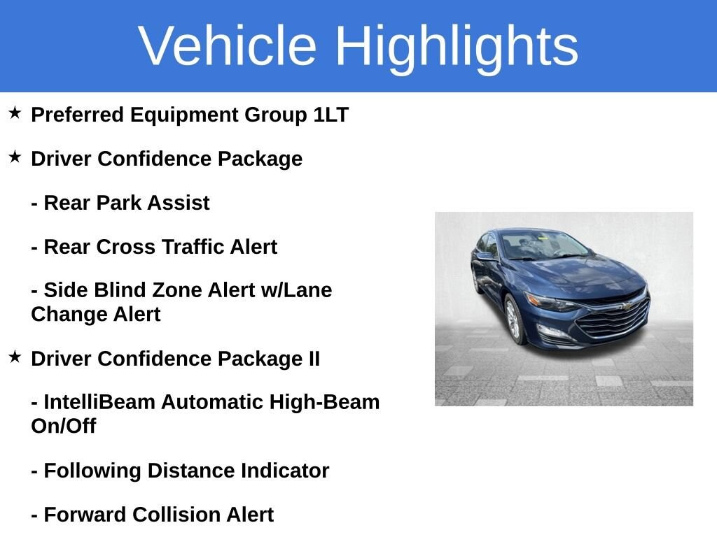 Certified 2019 Chevrolet Malibu LT Sedan