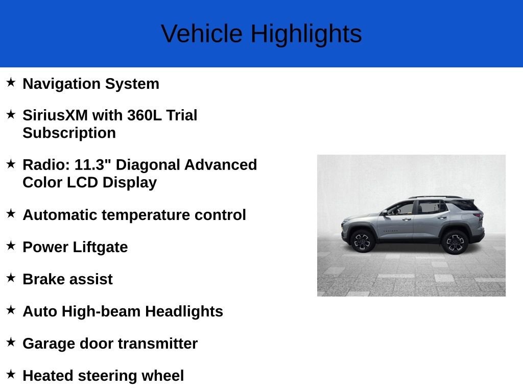 New 2026 Chevrolet Equinox ACTIV SUV
