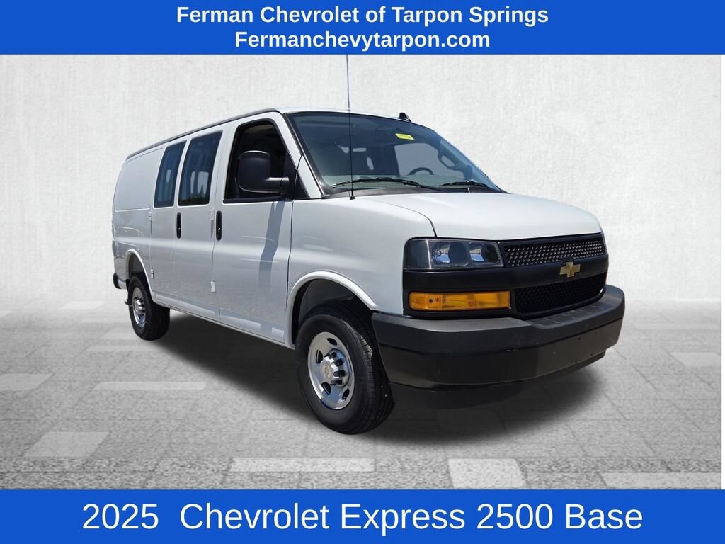 New 2025 Chevrolet Express Cargo 2500 Work Van Van Cargo Van