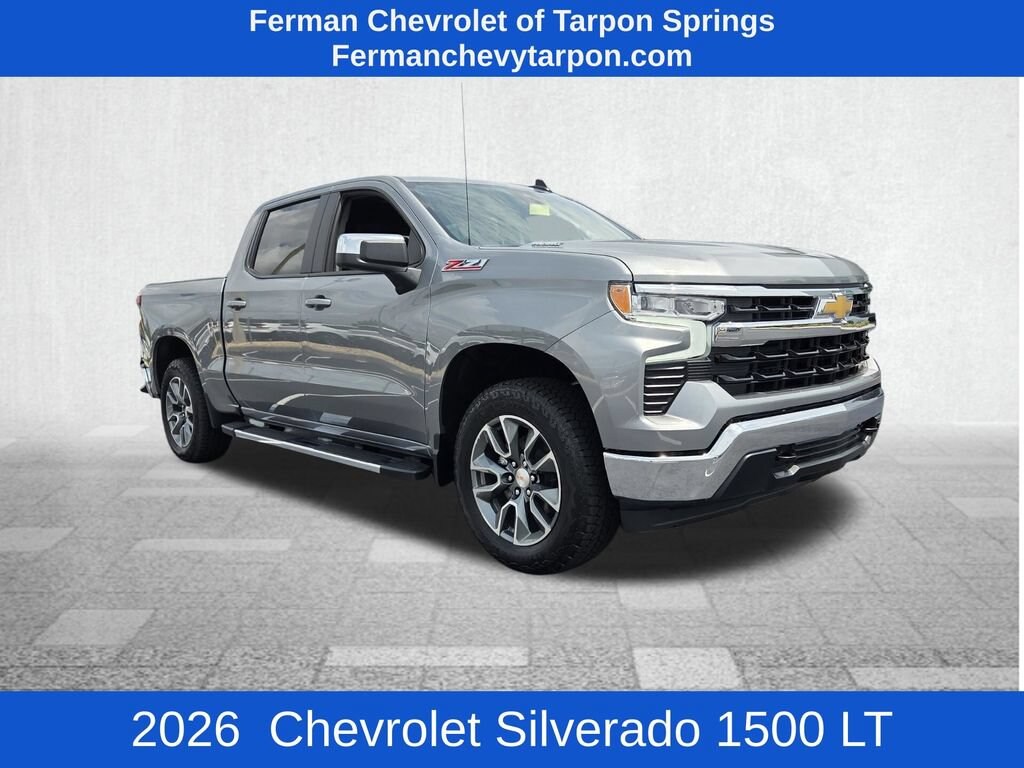 New 2026 Chevrolet Silverado 1500 LT w/1LT Truck Crew Cab