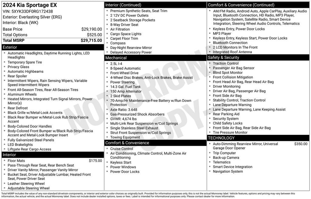 Used 2024 Kia Sportage EX SUV