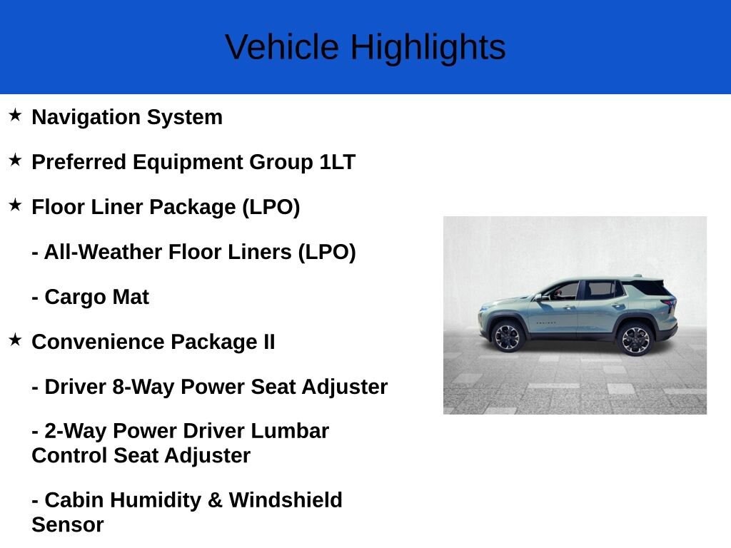 New 2026 Chevrolet Equinox LT SUV