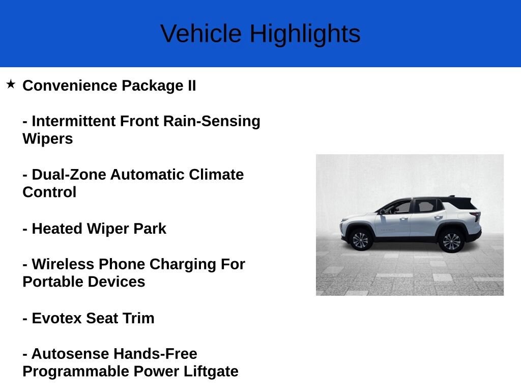 New 2026 Chevrolet Equinox LT SUV