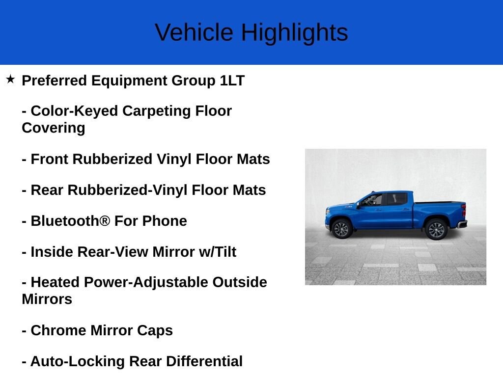 New 2026 Chevrolet Silverado 1500 LT w/1LT Truck Crew Cab