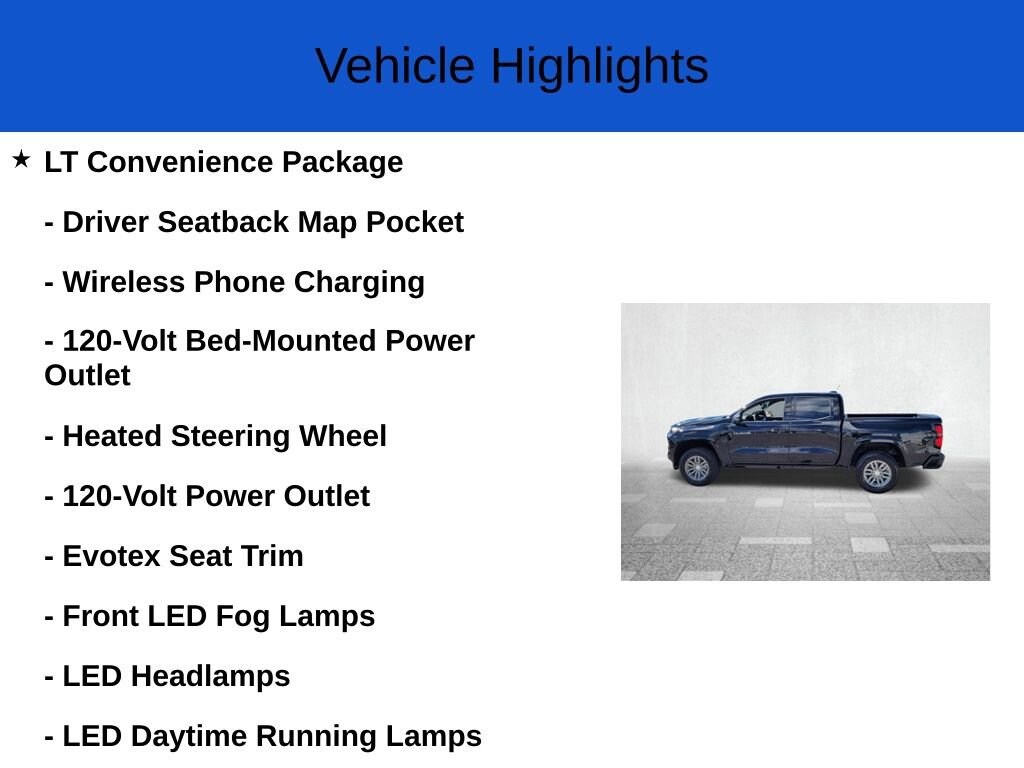New 2026 Chevrolet Colorado LT Truck Crew Cab