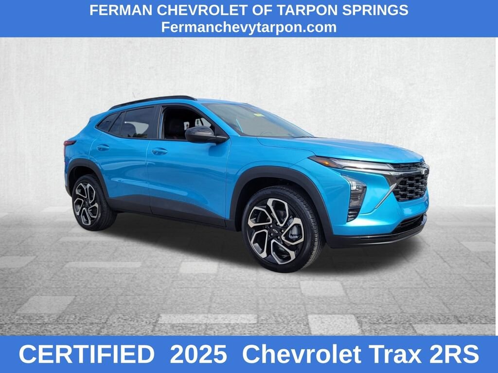 Certified 2025 Chevrolet Trax 2RS SUV