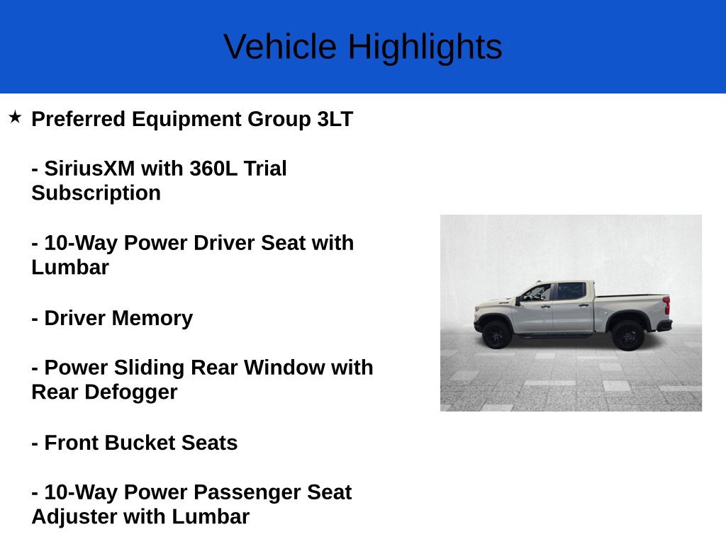 New 2026 Chevrolet Silverado 1500 ZR2 Truck Crew Cab