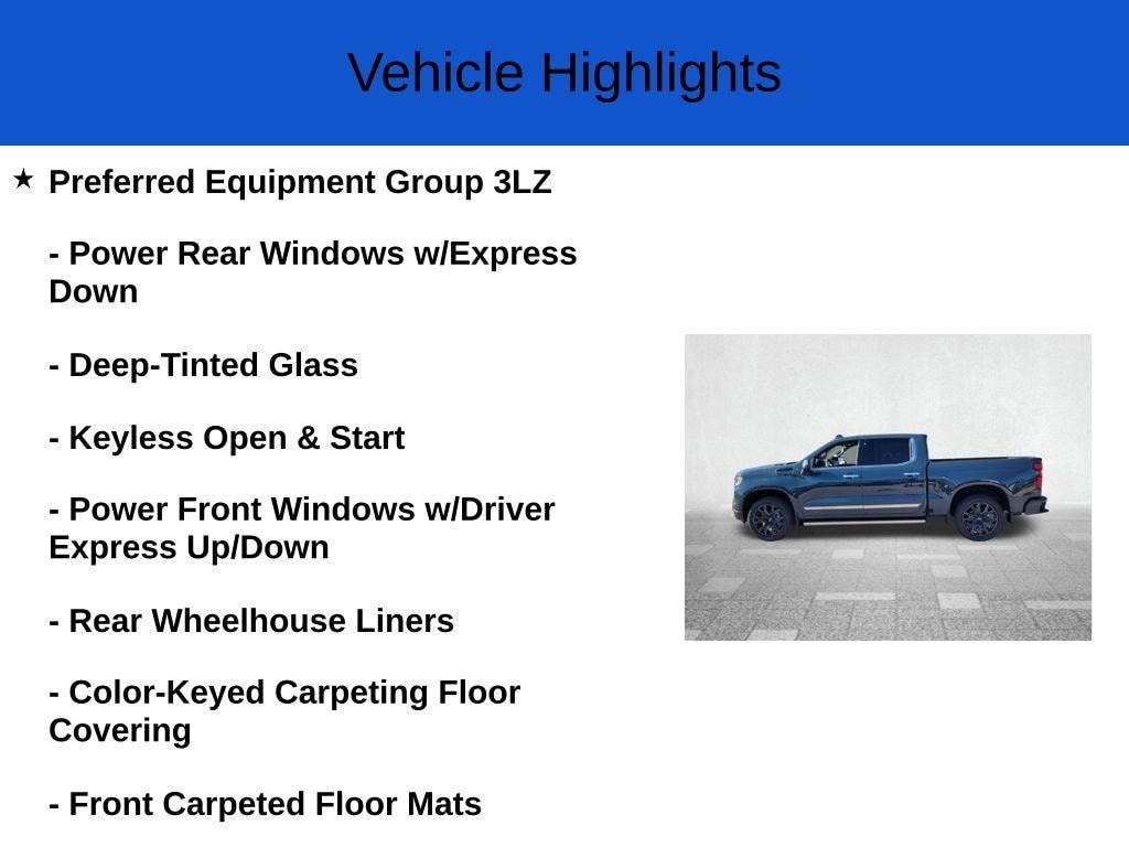 New 2026 Chevrolet Silverado 1500 High Country Truck Crew Cab