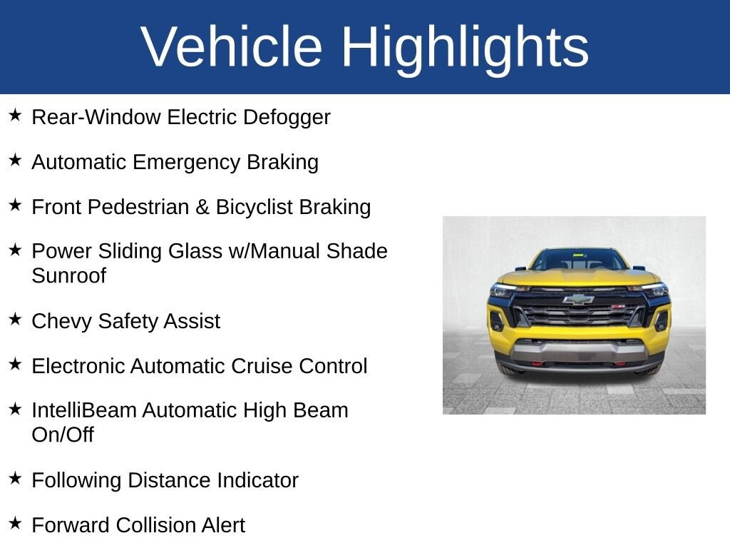 Used 2023 Chevrolet Colorado Z71 Truck Crew Cab