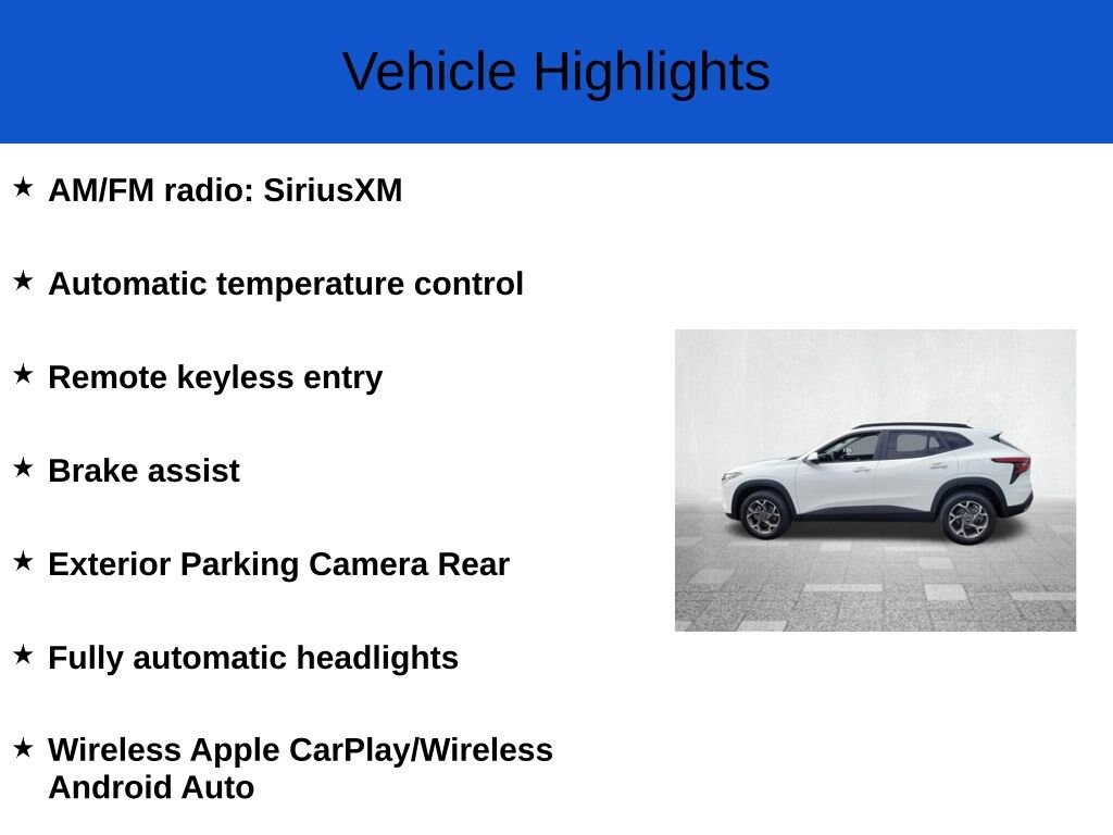 New 2026 Chevrolet Trax LT SUV