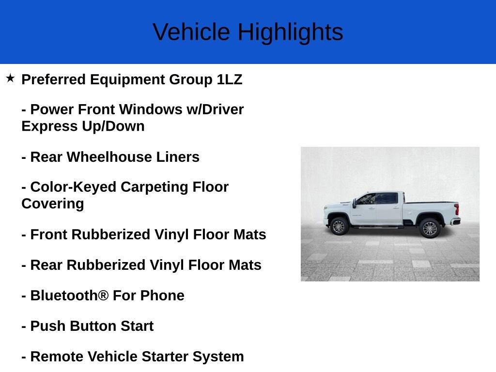 New 2026 Chevrolet Silverado 2500 HD LTZ Truck Crew Cab