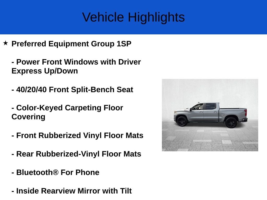 New 2026 Chevrolet Silverado 1500 RST Truck Crew Cab