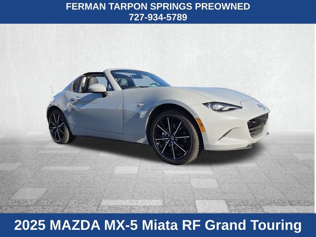 Used 2025 Mazda MX-5 Miata RF Grand Touring Convertible
