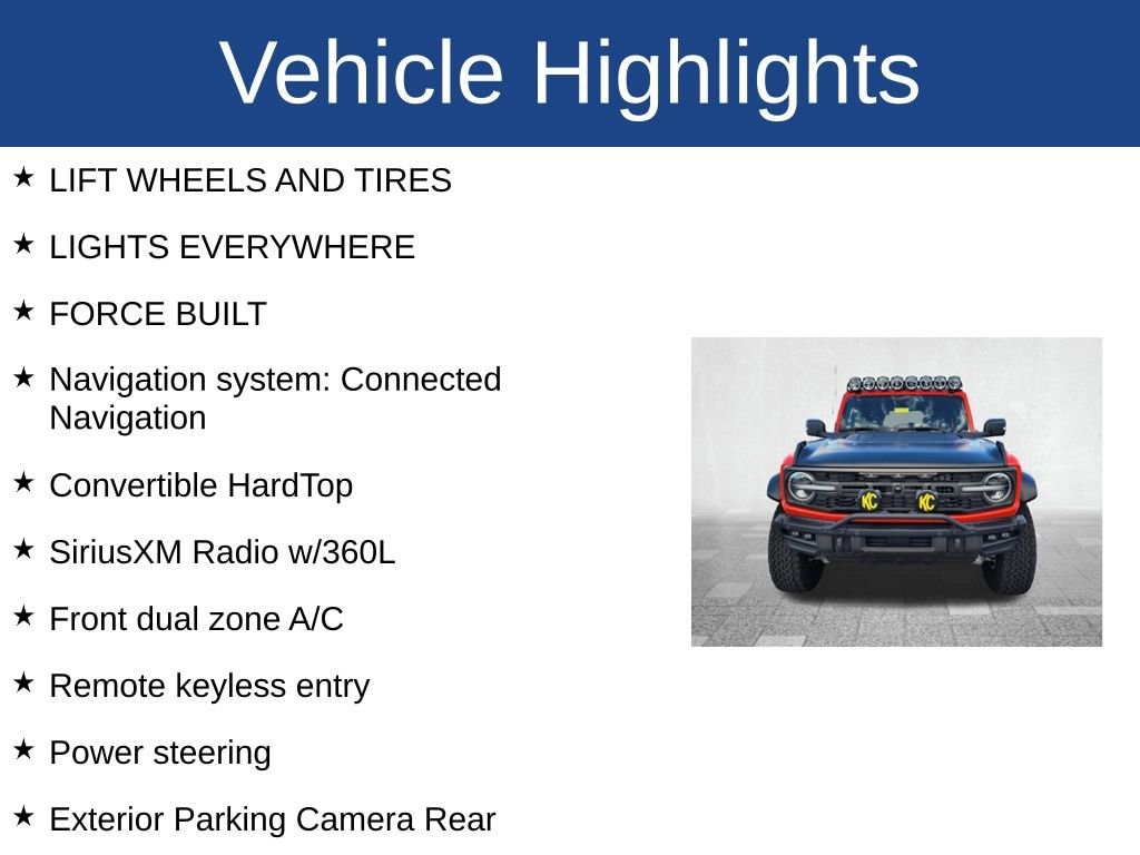 Used 2023 Ford Bronco Raptor SUV