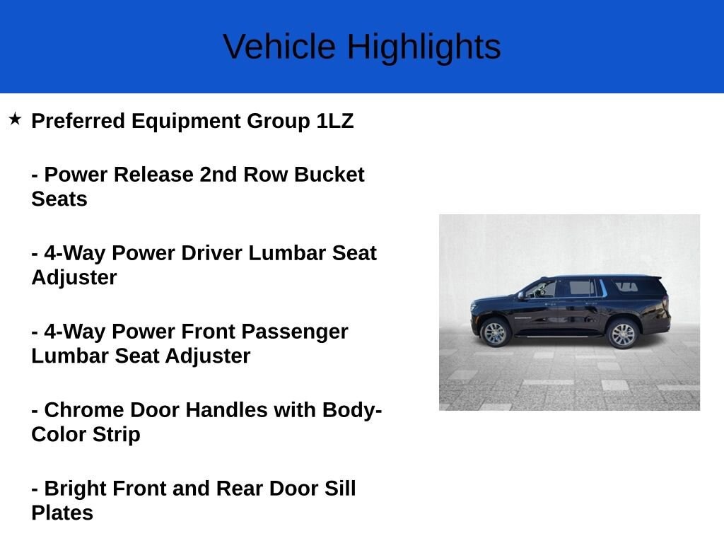 New 2025 Chevrolet Suburban Premier SUV