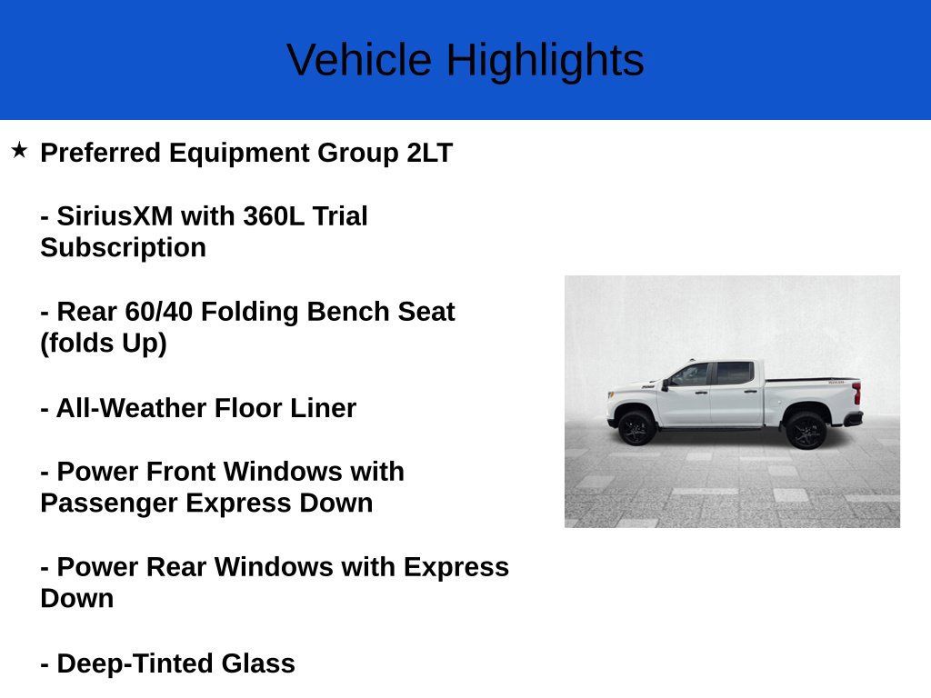 New 2026 Chevrolet Silverado 1500 LT Trail Boss Truck Crew Cab