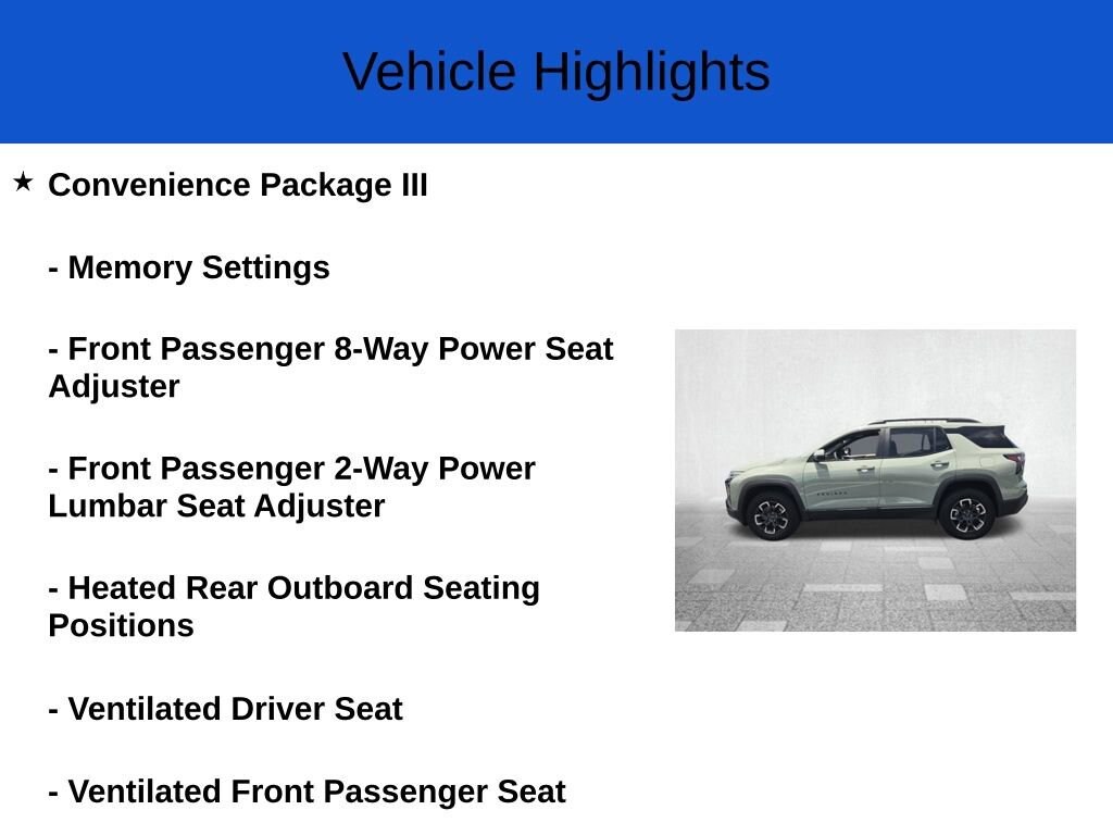 New 2026 Chevrolet Equinox ACTIV SUV