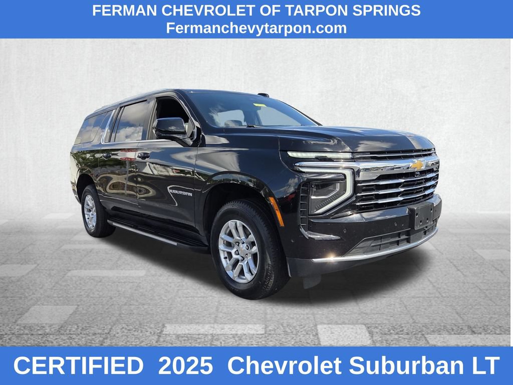 Certified 2025 Chevrolet Suburban LT SUV
