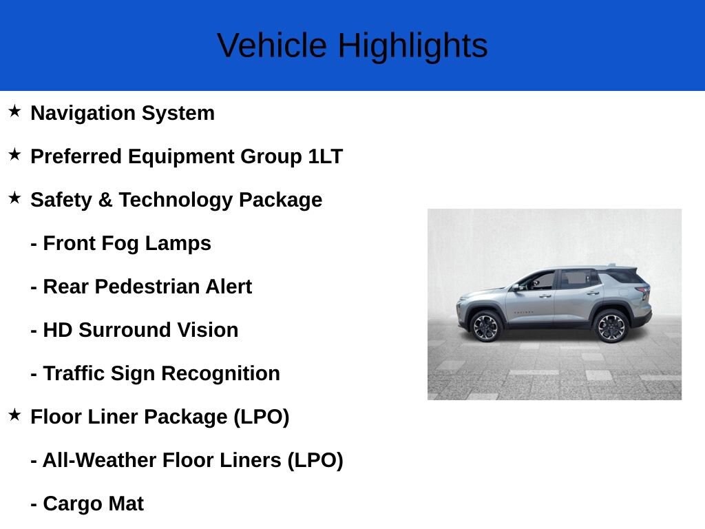 New 2026 Chevrolet Equinox LT SUV