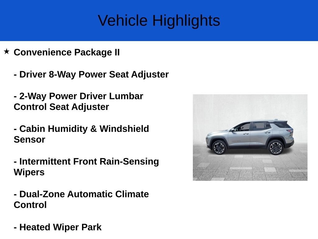 New 2026 Chevrolet Equinox LT SUV
