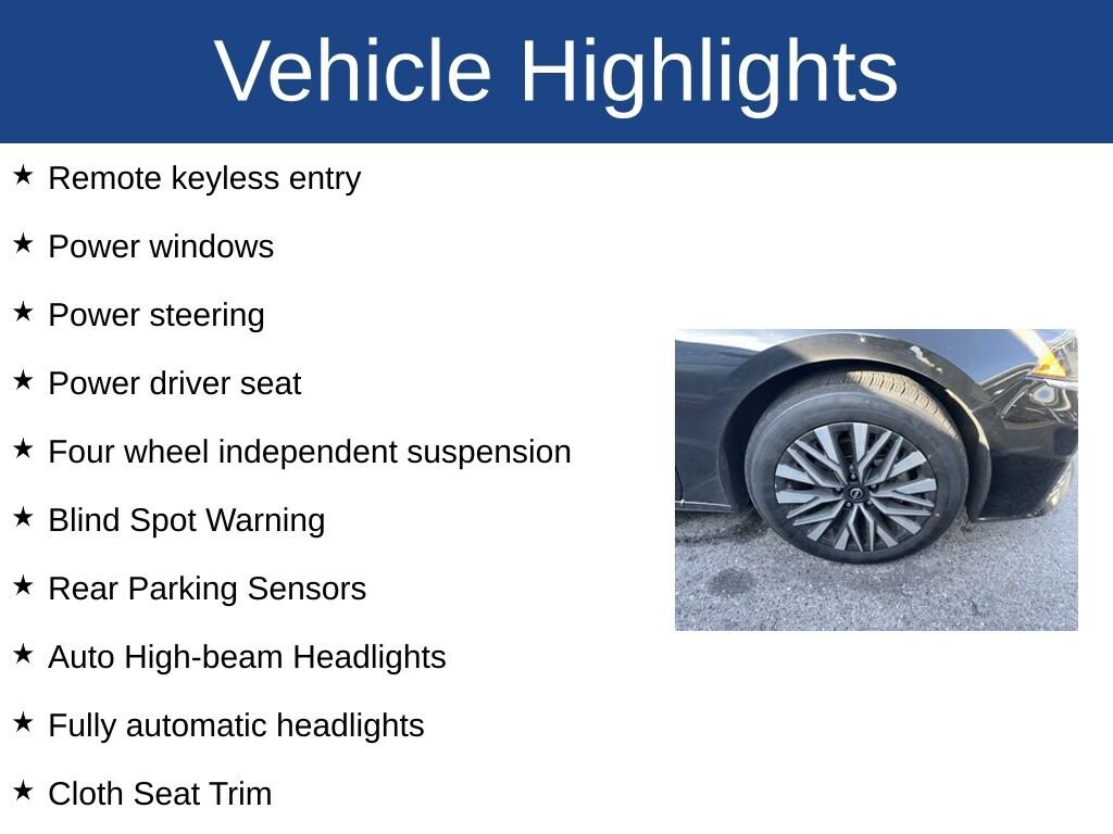 Used 2024 Nissan Altima 2.5 SV Sedan