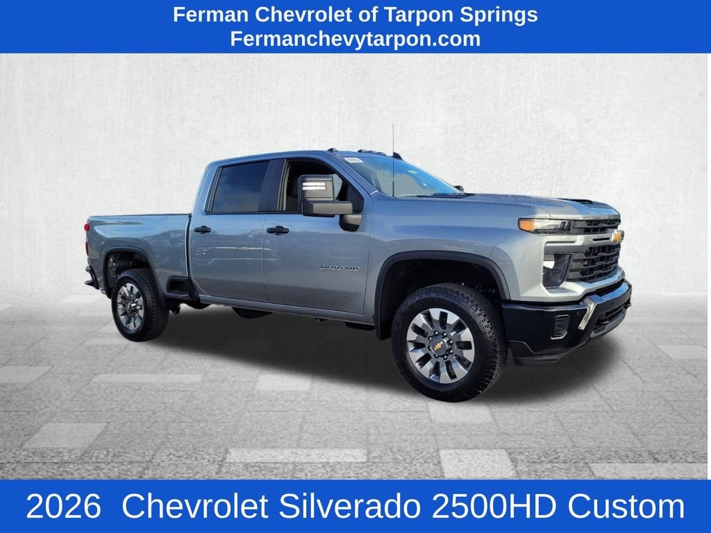 New 2026 Chevrolet Silverado 2500 HD Custom Truck Crew Cab