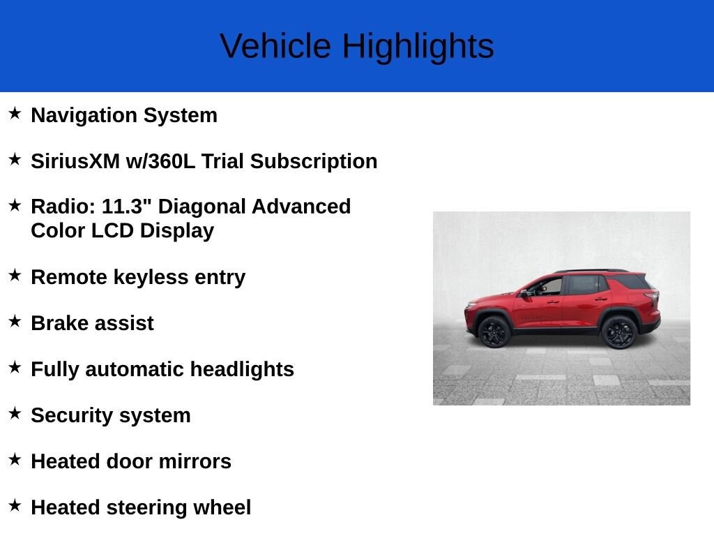 New 2026 Chevrolet Equinox LT SUV