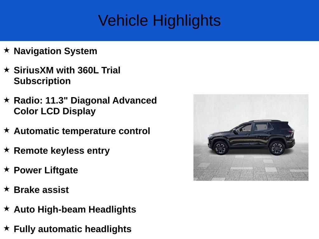 New 2026 Chevrolet Equinox ACTIV SUV