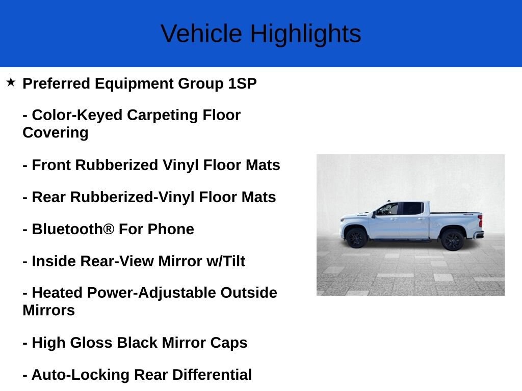 New 2026 Chevrolet Silverado 1500 RST Truck Crew Cab