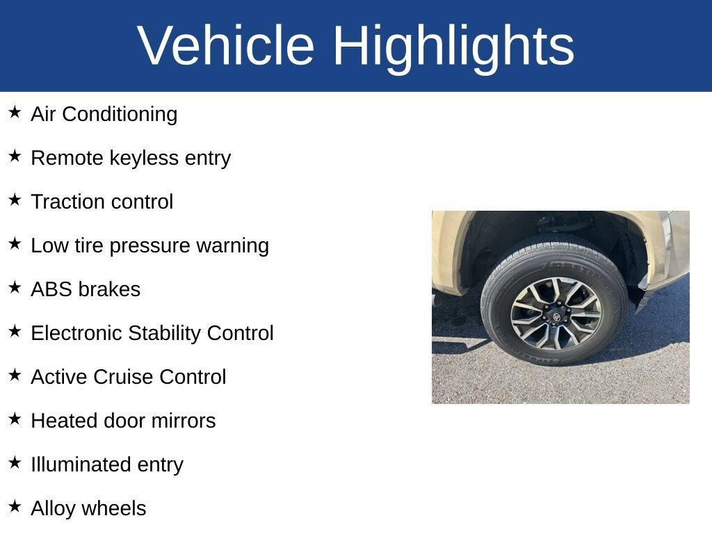 Used 2020 Toyota Tacoma TRD Sport V6 Truck Double Cab