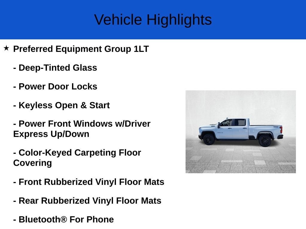 New 2026 Chevrolet Silverado 2500 HD LT Truck Crew Cab