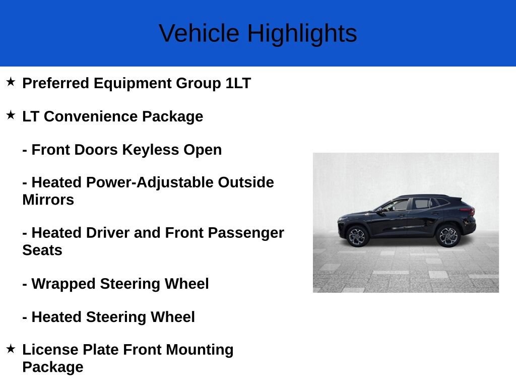 New 2026 Chevrolet Trax LT SUV