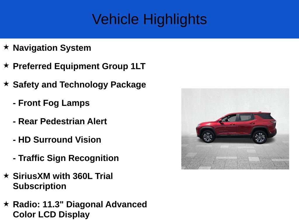 New 2026 Chevrolet Equinox LT SUV