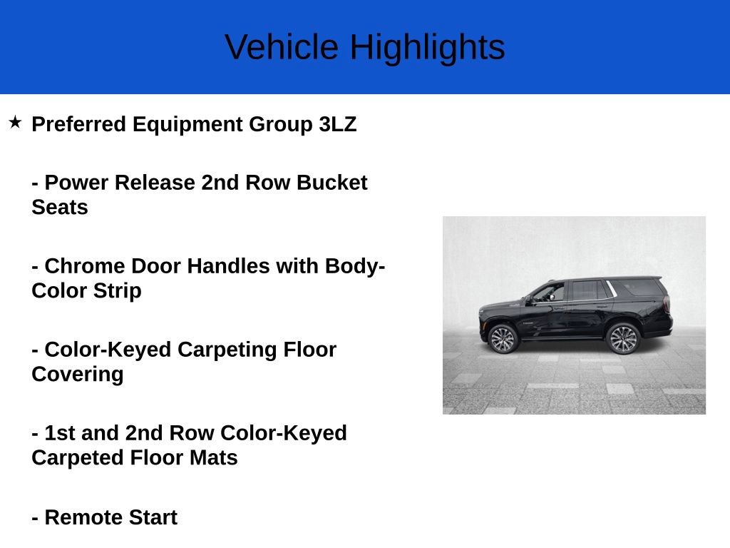 New 2026 Chevrolet Tahoe High Country SUV