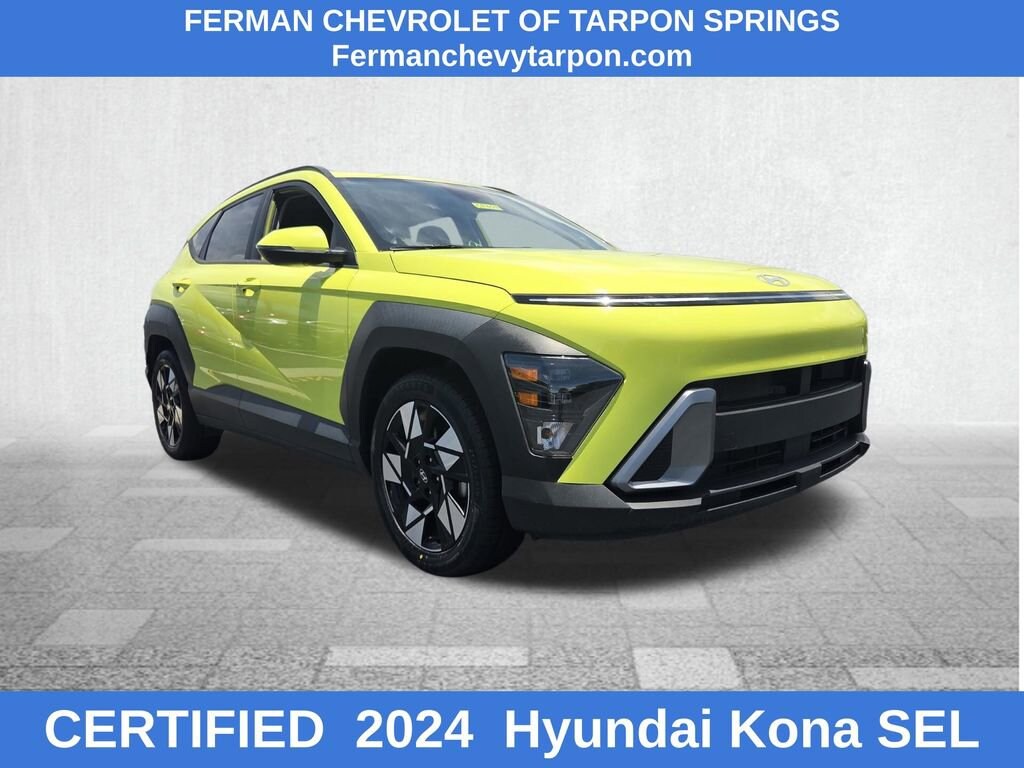 Certified 2024 Hyundai Kona SEL SUV