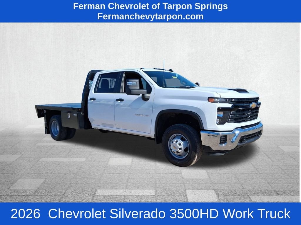 New 2026 Chevrolet Silverado 3500 HD Chassis Work Truck Truck Crew Cab