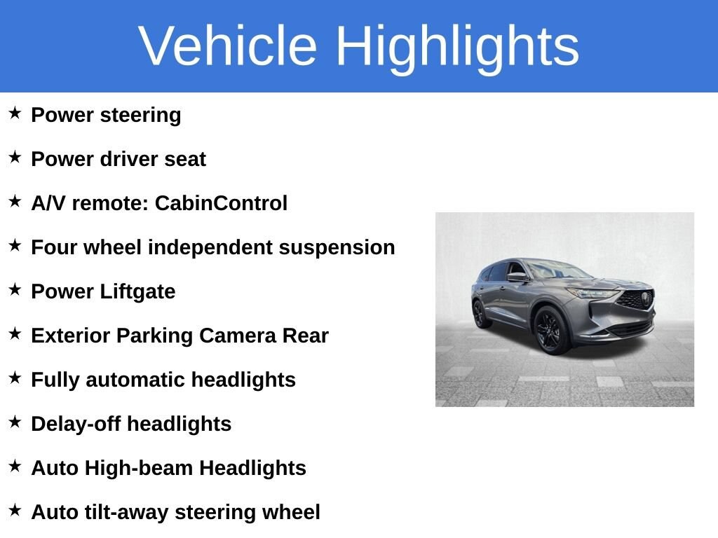 Certified 2022 Acura MDX FWD SUV