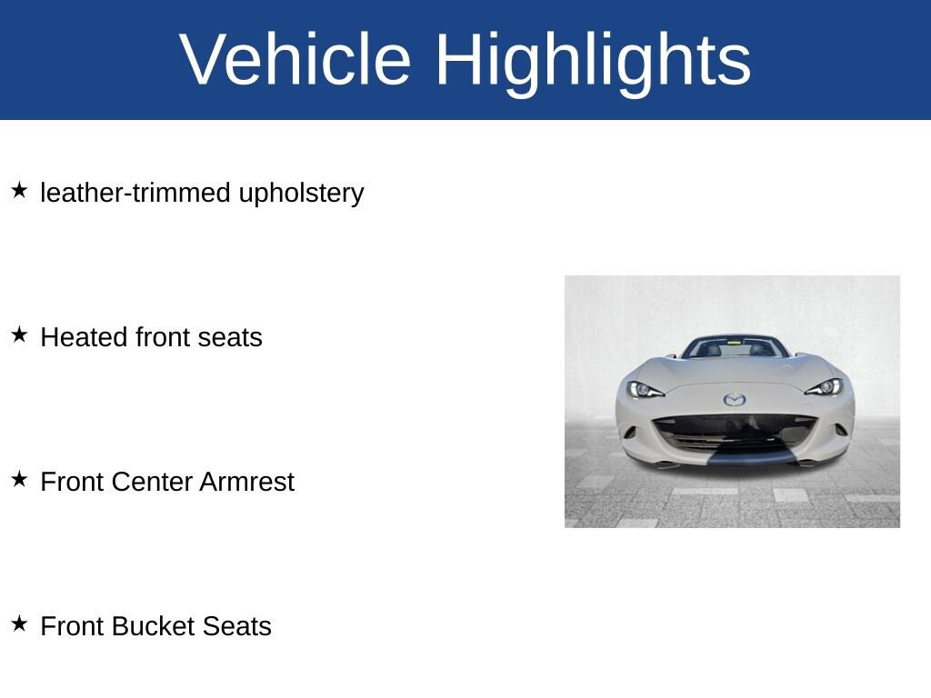 Used 2025 Mazda MX-5 Miata RF Grand Touring Convertible