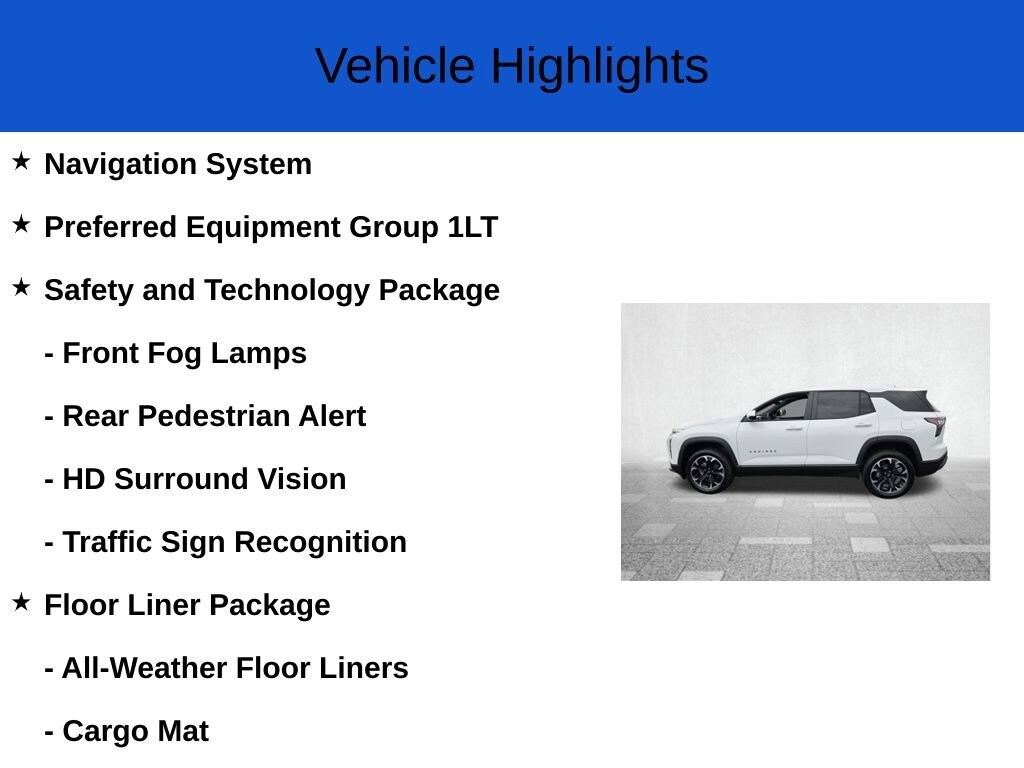 New 2026 Chevrolet Equinox LT SUV