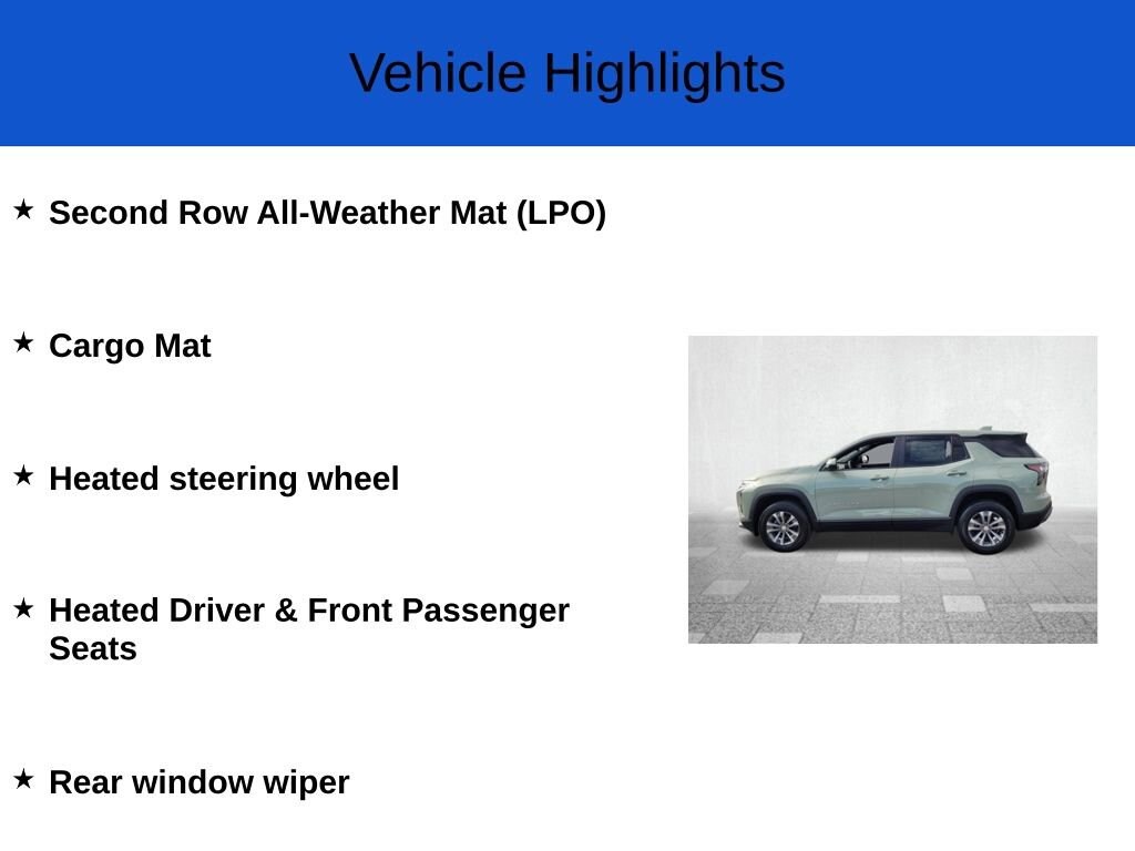New 2026 Chevrolet Equinox LT SUV